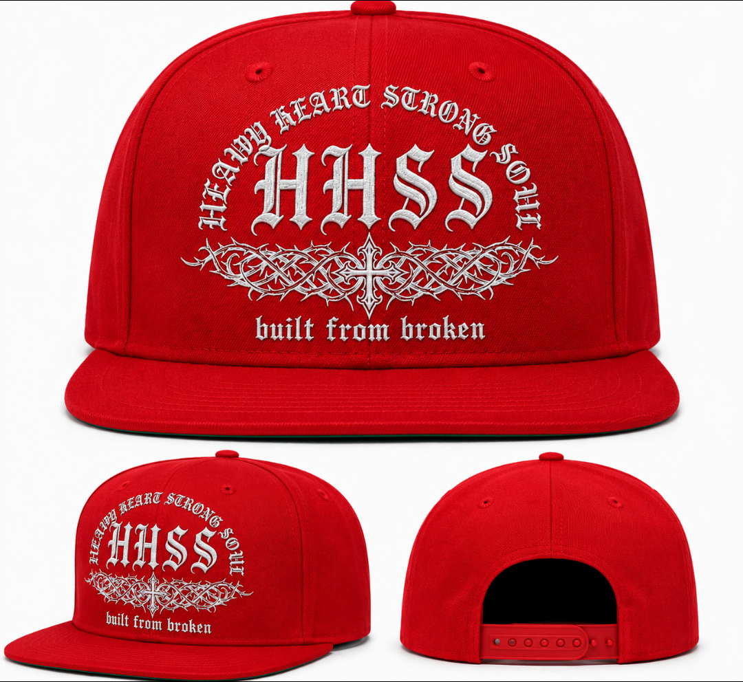 HHSS Blood snapback cap — Red